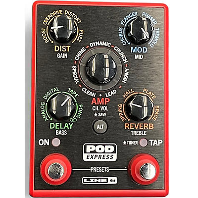 Used Line 6 Pocket Pod Express Amp Modeler Effect Processor
