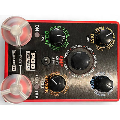 Used Line 6 Pocket Pod Express Amp Modeler Effect Processor