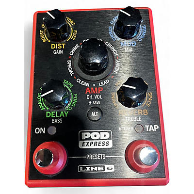 Used Line 6 Pocket Pod Express Amp Modeler Effect Processor