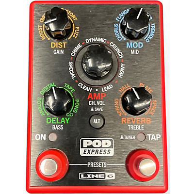 Used Line 6 Pocket Pod Express Amp Modeler Effect Processor