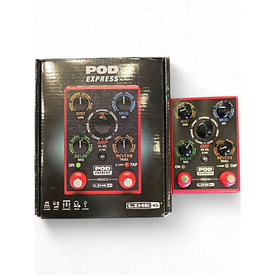 Used Line 6 Pocket Pod Express Amp Modeler Effect Processor