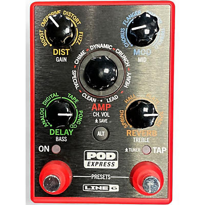 Used Line 6 Pocket Pod Express Amp Modeler Effect Processor