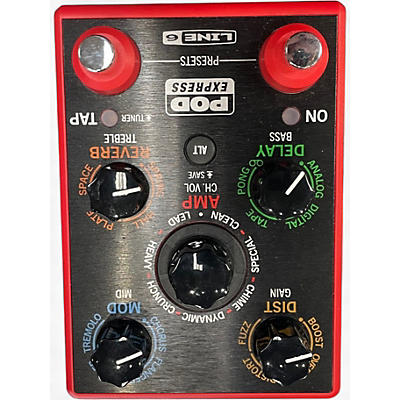 Used Line 6 Pocket Pod Express Amp Modeler Effect Processor