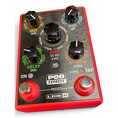 Used Line 6 Pocket Pod Express Amp Modeler Effect Processor