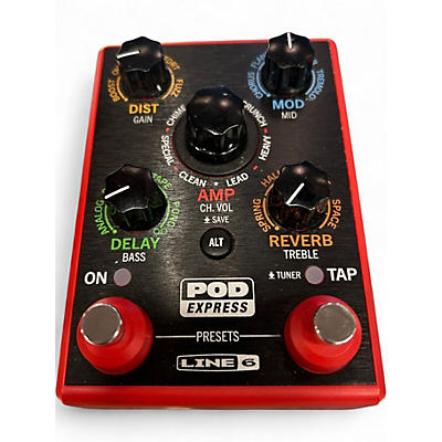 Used Line 6 Pocket Pod Express Amp Modeler Effect Processor