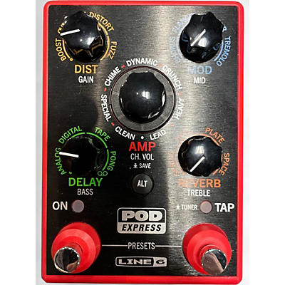 Used Line 6 Pocket Pod Express Amp Modeler Effect Processor