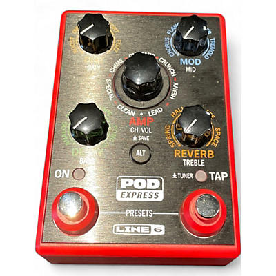 Used Line 6 Pocket Pod Express Amp Modeler Effect Processor