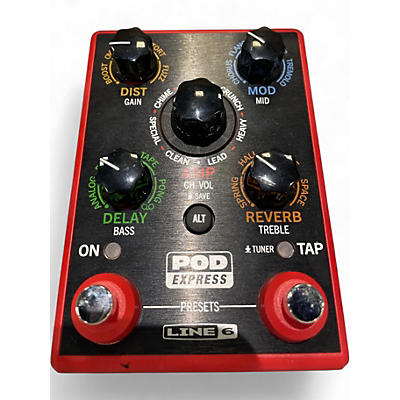 Used Line 6 Pocket Pod Express Amp Modeler Effect Processor