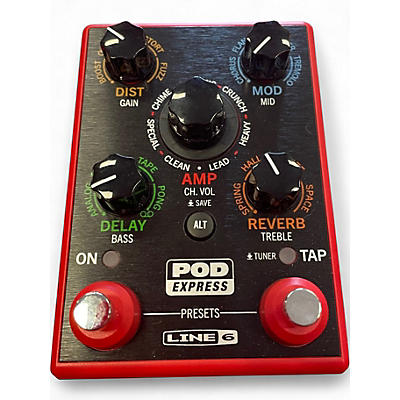 Used Line 6 Pocket Pod Express Amp Modeler Effect Processor