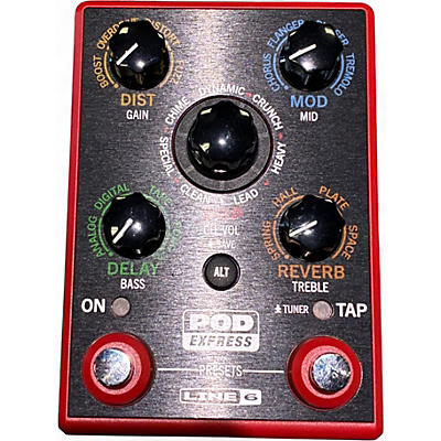 Used Line 6 Pocket Pod Express Amp Modeler Effect Processor