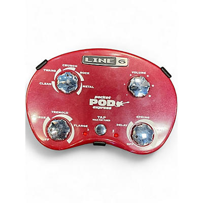 Used Line 6 Pocket Pod Express Amp Modeler Effect Processor