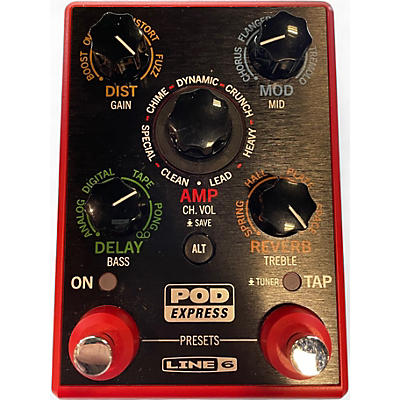 Used Line 6 Pocket Pod Express Amp Modeler Effect Processor