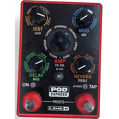 Used Line 6 Pocket Pod Express Amp Modeler Effect Processor