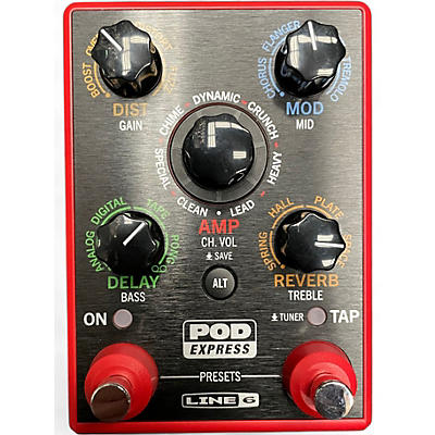 Used Line 6 Pocket Pod Express Amp Modeler Effect Processor