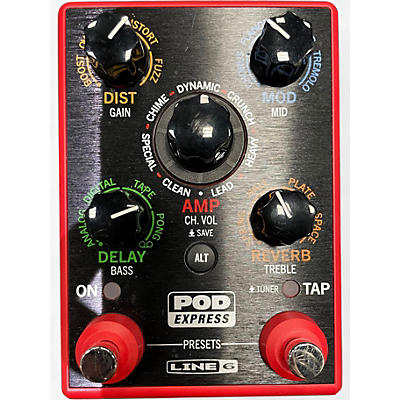 Used Line 6 Pocket Pod Express Amp Modeler Effect Processor