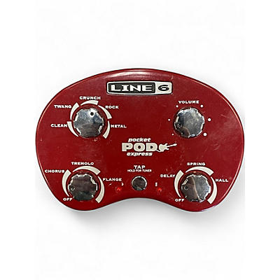 Used Line 6 Pocket Pod Express Amp Modeler Effect Processor