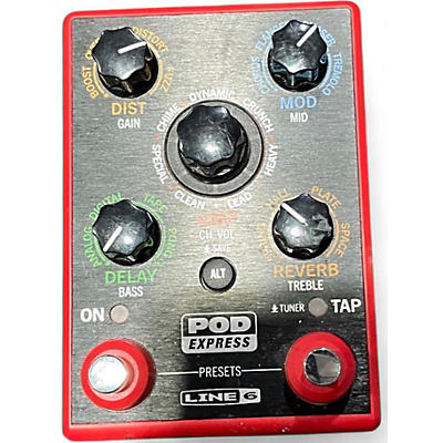 Used Line 6 Pocket Pod Express Amp Modeler Effect Processor