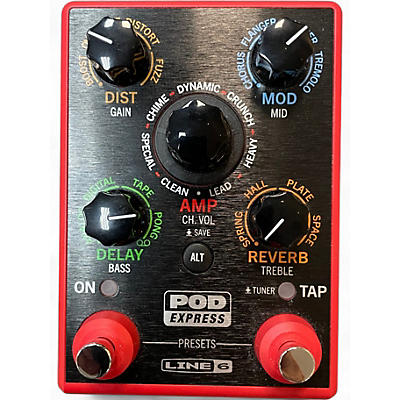 Used Line 6 Pocket Pod Express Amp Modeler Effect Processor