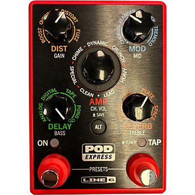 Used Line 6 Pocket Pod Express Amp Modeler Effect Processor