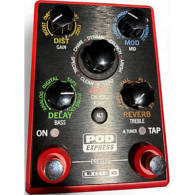 Used Line 6 Pocket Pod Express Amp Modeler Effect Processor