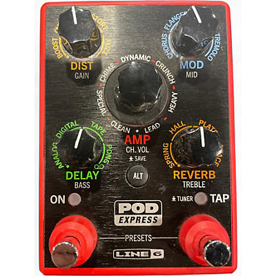 Used Line 6 Pocket Pod Express Amp Modeler Effect Processor