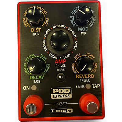 Used Line 6 Pocket Pod Express Amp Modeler Effect Processor