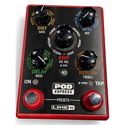 Used Line 6 Pocket Pod Express Amp Modeler Effect Processor