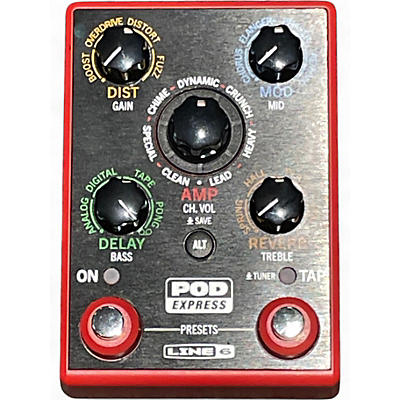 Used Line 6 Pocket Pod Express Amp Modeler Effect Processor