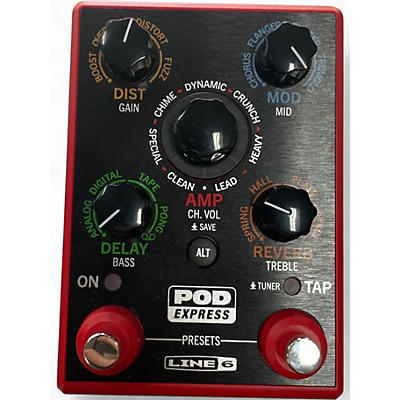 Used Line 6 Pocket Pod Express Amp Modeler Effect Processor