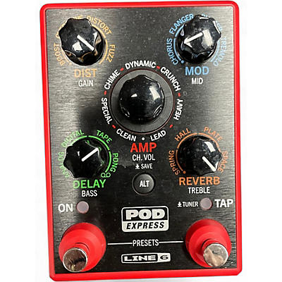 Used Line 6 Pocket Pod Express Amp Modeler Effect Processor