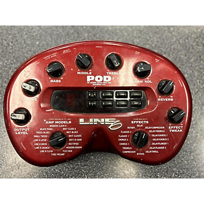 Line 6 Used Line 6 Pod 2.0 Amp Modeler Effect Processor