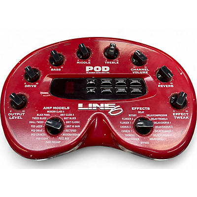 Used Line 6 Pod 2.0 Amp Modeler Effect Processor