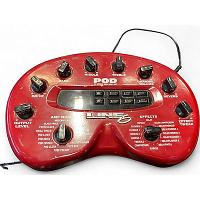 Used Line 6 Pod 2.0 Amp Modeler Effect Processor