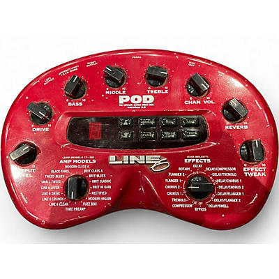 Used Line 6 Pod 2.0 Amp Modeler Effect Processor