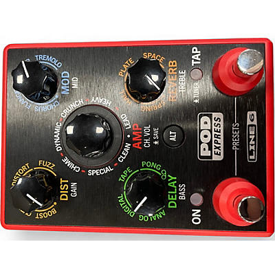 Used Line 6 Pod Express Amp Modeler Effect Processor