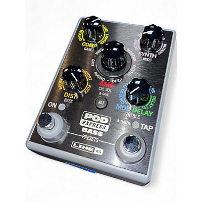 Used Line 6 Pod Express Bass Bass Effect Pedal
