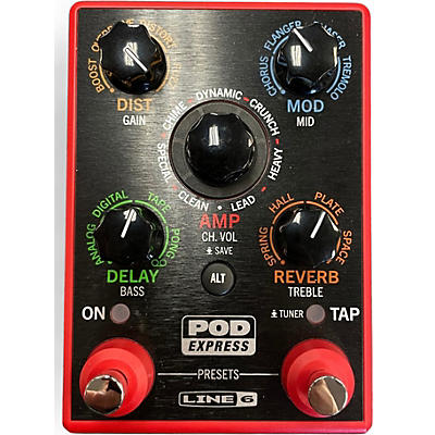 Used Line 6 Pod Express  Effect Processor