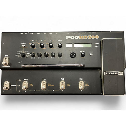 Used Line 6 Pod HD300 Amp Modeler Effect Processor