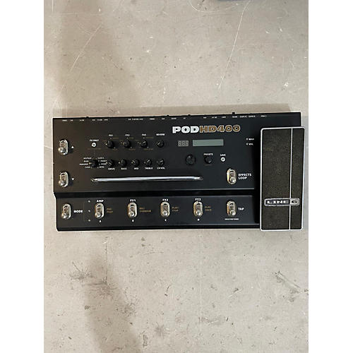 Line 6 Used Line 6 Pod HD400 Amp Modeler Effect Processor