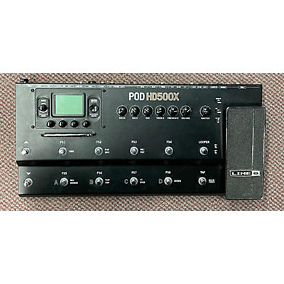 Used Line 6 Pod HD500X Amp Modeler Effect Processor