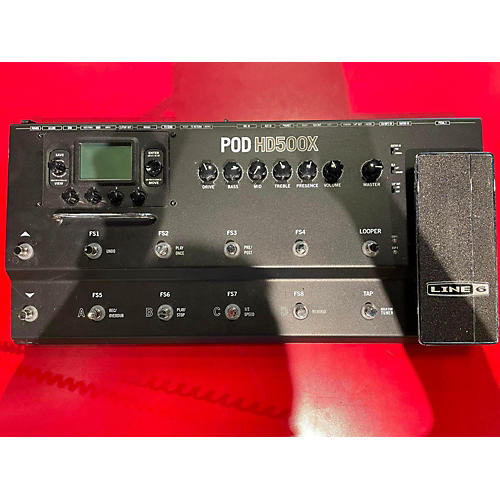 Line 6 Used Line 6 Pod HD500X Amp Modeler Effect Processor