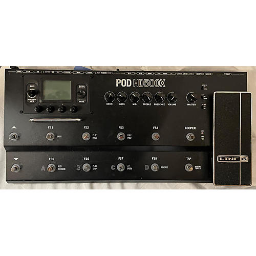 Line 6 Used Line 6 Pod HD500X Amp Modeler Effect Processor