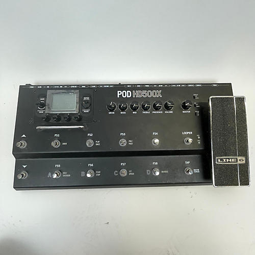 Line 6 Used Line 6 Pod HD500X Amp Modeler Effect Processor