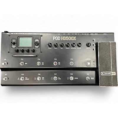 Used Line 6 Pod HD500X Amp Modeler Effect Processor