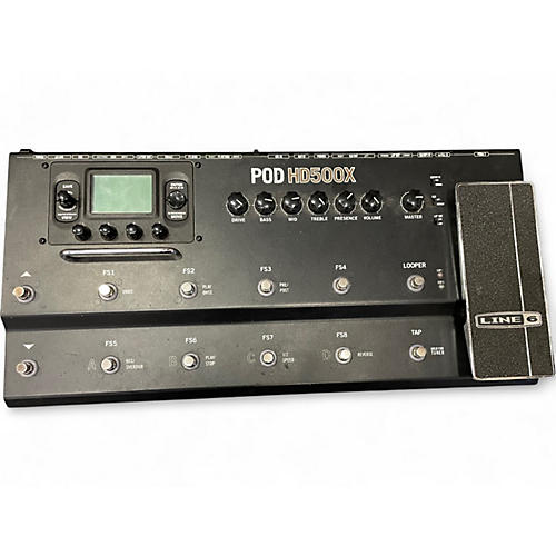 Used Line 6 Pod HD500X Amp Modeler Effect Processor