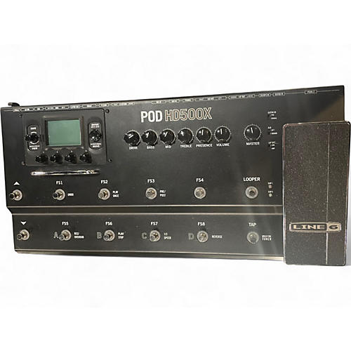 Used Line 6 Pod HD500X Amp Modeler Effect Processor