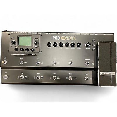 Used Line 6 Pod HD500X Amp Modeler Effect Processor