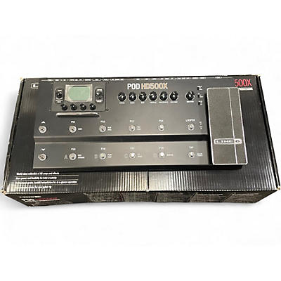 Used Line 6 Pod HD500X Amp Modeler Effect Processor