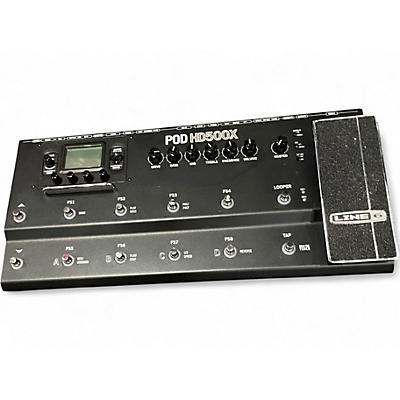 Used Line 6 Pod HD500X Amp Modeler Effect Processor
