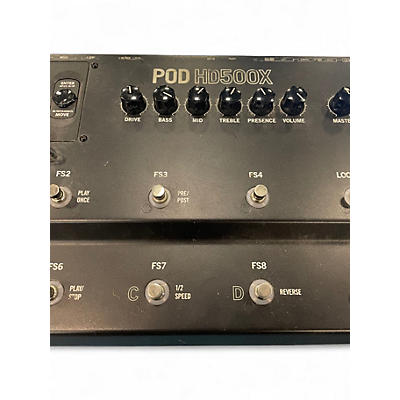 Used Line 6 Pod HD500X Amp Modeler Effect Processor